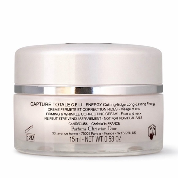 Dior Capture Totale Moisturizer - White and Silver $95 Retail (No box) - Picture 2 of 5